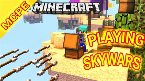 Check spelling or type a new query. Playing Skywars In Minecraft Pe Server - YouTube