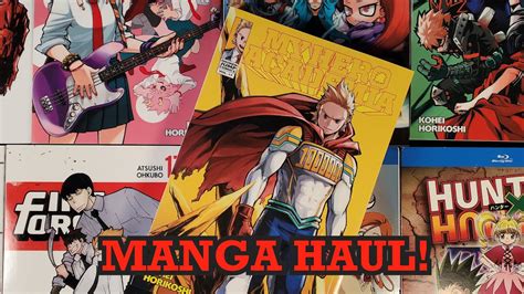 Decemberjanuary 2020 Manga And Anime Haul My Hero Academia Haikyu