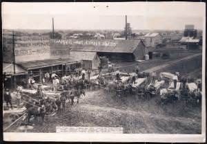 [Many wagons on a market day in Killeen] - The Portal to ...