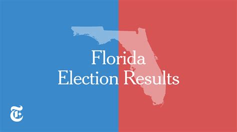 Florida Us Senate Primary Election Results Election Results 2018