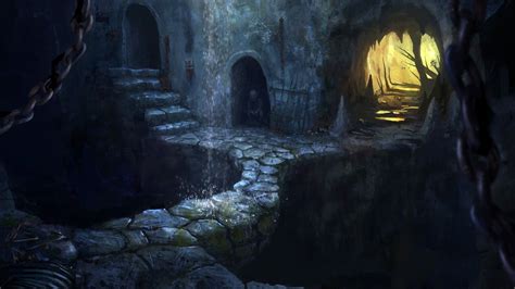 Goblin In Underground Cave X In Dark Wallpaper Dark