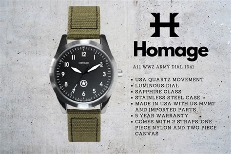 Homage Army Dial