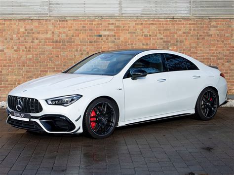 2019 Used Mercedes Benz Cla Class Amg S Plus Digital White