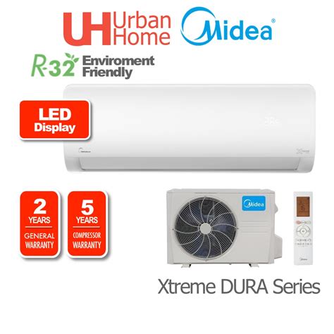 Midea Aircond Hp Hp Hp R Xtreme Dura Non Inverter Air Conditioner Msxd Crn Msxd