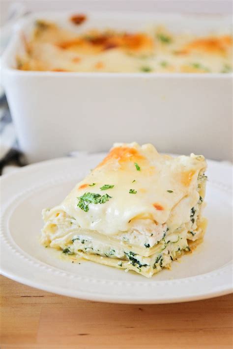 Maybe you would like to learn more about one of these? Homemade Chicken Lasagna - with Homemade White Sauce | Lil ...