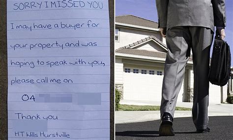 Sydney Real Estate Agent Caught Out After Mass Produced Handwritten Notes