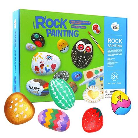 Jar Melo Rock Painting Kit Creative Arts And Crafts Kit For Adults