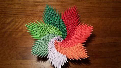 3d Origami Harmony Spiral Bowl Etsy