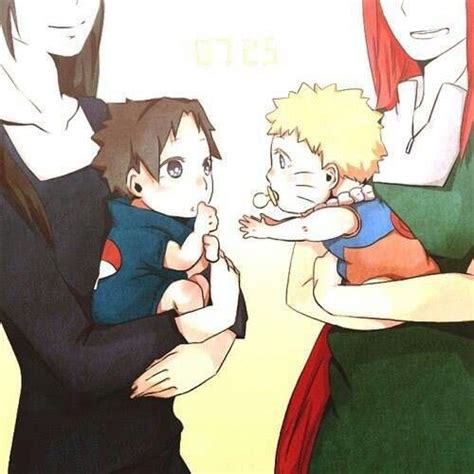 Baby Naruto And Baby Sasuke Anime Amino