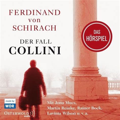 Elyas m'barek as caspar leinen. Der Fall Collini, 1 Audio-CD von Ferdinand von Schirach ...