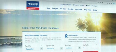 Allianz travel insurance products are distributed by allianz global assistance, the licensed producer and administrator of these plans and an affiliate of jefferson insurance company. AllianzTravelinsurance.com Review | Global Traveller