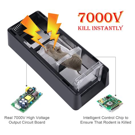 Buy Upwinning Electric Rat Traps That Kill Instantly Anti Escape Door