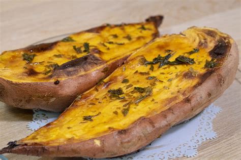 Recette de Patate douce fondante au four