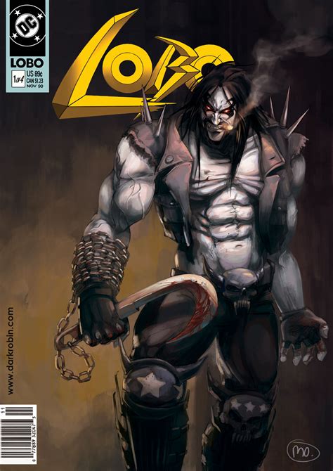 Lobo Fan Cover By Marina Ortega Lobo Dc Comics
