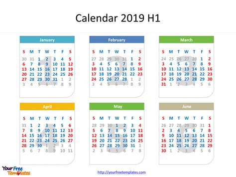Generally, even the bunch of great templates presented together with the available with regard to free tags aren't offered at zero money per say. Printable calendar 2019 template - Free PowerPoint Templates