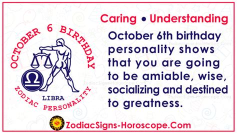 October 6 Zodiac Libra Horoscope Birthday Personality And Lucky Things