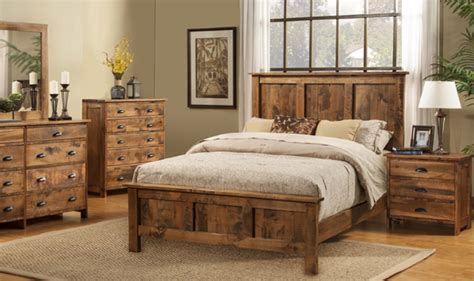 It's weathered appearance and architectural detail may be just what your bedroom calls for! Bradley's Furniture Etc. - Utah Rustic Bedroom Furniture