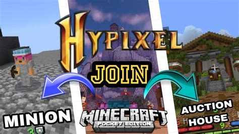 Minecraft Best 120 Hypixel Like Server For Pocket Editionn Hypixel