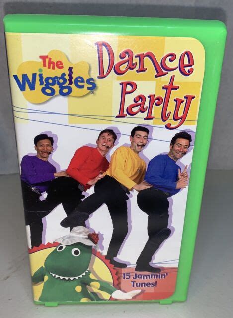 Wiggles The Wiggles Dance Party Vhs 2001 For Sale Online Ebay