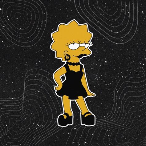 Lisa Simpson Sticker The Simpsons Sticker Funny Sticker Cool Etsy