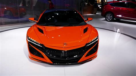 Already a potent sports car, the acura nsx now. New 2019 Acura NSX Exotic Sports Car - Orange - Exterior ...