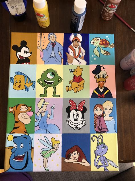 Disney Canvas Painting