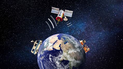 Satellite Communication Animation