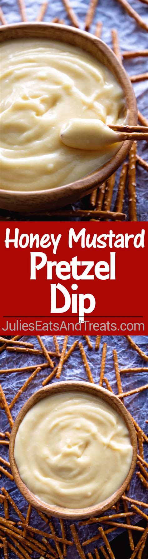 Honey Mustard Pretzel Dip Recipe Julies Eats And Treats