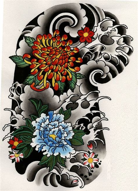 japan tattoo design drawing