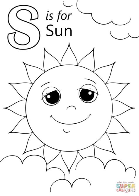 Letter S Coloring Pages At Getdrawings Free Download