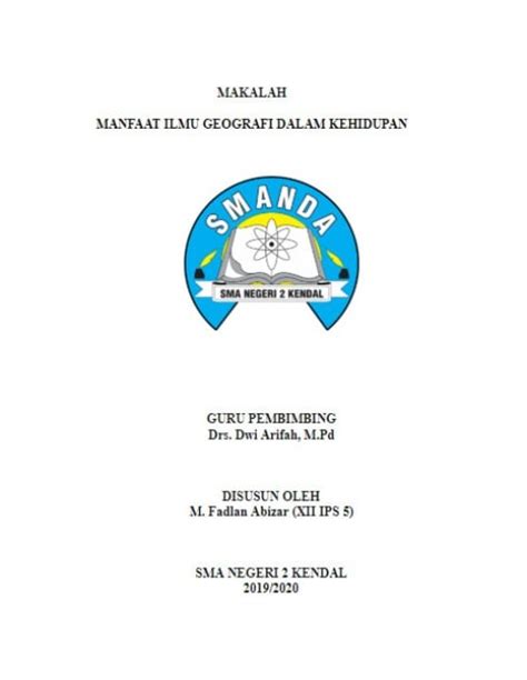 25 Contoh Makalah Singkat yang Benar dengan Struktur Penulisan