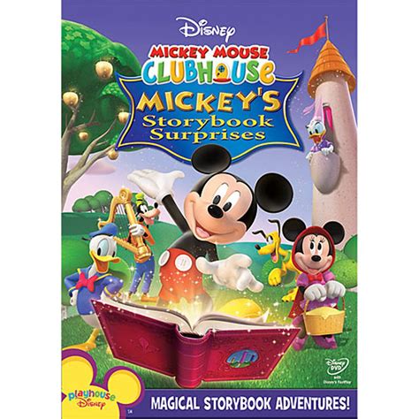 Mickey Mouse Clubhouse Mickeys Storybook Surprises Dvd Official