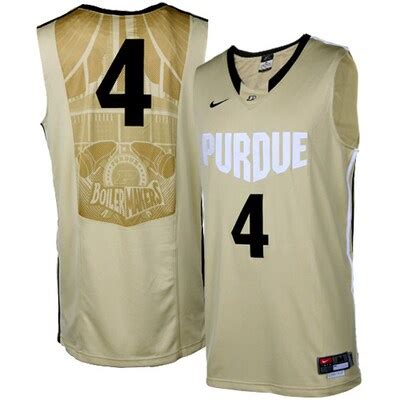 Purdue men's basketball, west lafayette, in. Nike Purdue Boilermakers #4 Swingman Aerographic Twill ...