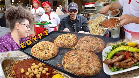 Egypt Street Food Guide Massive Egyptian Food In Downtown Cairo Youtube