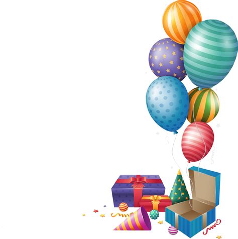 Birthday Balloons Png Hd Free Png Image