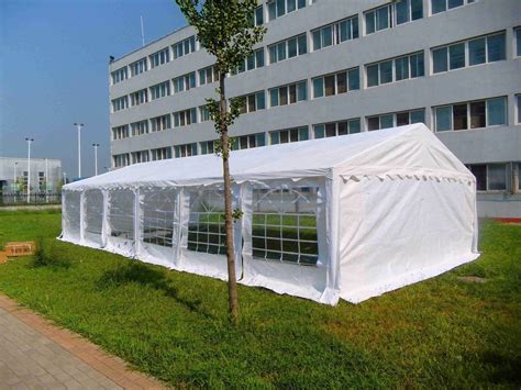 Party canopy 18x30 enclosed the enclosed 18x30 party canopy tent brings elegance at a great price. 20 x 40 White PVC Party Tent Canopy