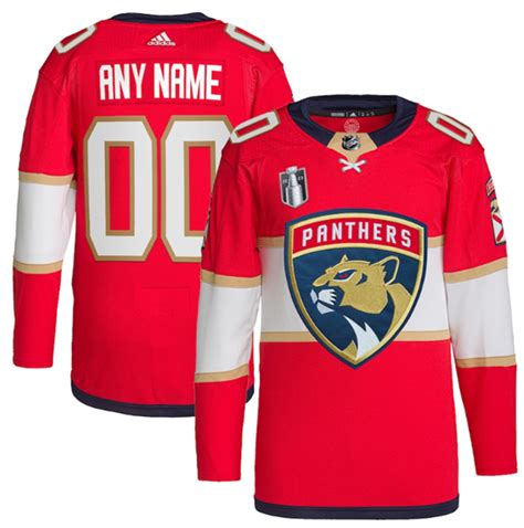 Mens Florida Panthers Active Player Custom White 2023 Stanley Cup