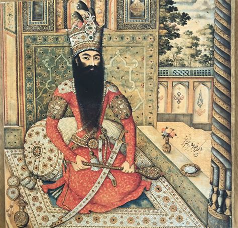Qajar Portraits Figure Paintings From Nineteenth Century Persia