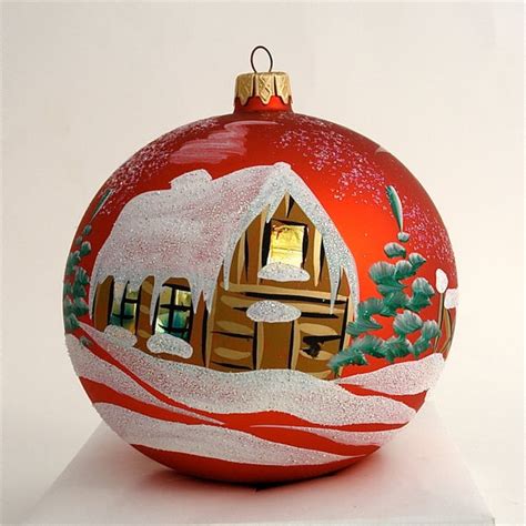 Vickerman 26in. Red Merry Christmas Ball Ornaments — Set ...