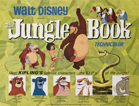 The Jungle Book 1967 Poster Us Original Film Posters 2023