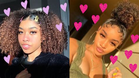 You can apply this hairstyle with any type of hair and regardless the color. 💜🌻 Cute Natural Hairstyles + Slayed Edges Compilation 🌻💜 ...