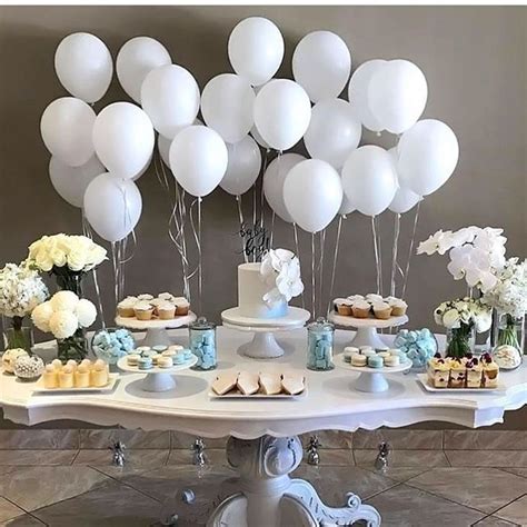 Thanksgiving table top decoration ideas. Boy Baptism Party Decor - Dessert Table | Christening ...