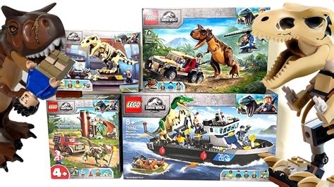 All Lego Jurassic World Camp Cretaceous Sets Compilationcollection