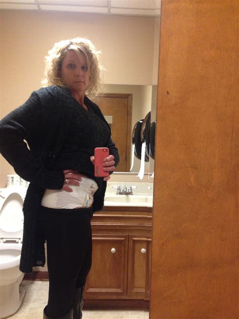Wearing Leggings While Being In A Messy Diaper