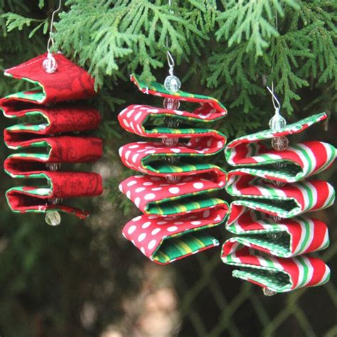 Simple Candy Ornament Crafts Candy Cane And Wreath Pom Pom Ornaments
