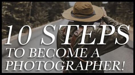 How To Become A Photographer Steps Hint Its Not Complicated Youtube