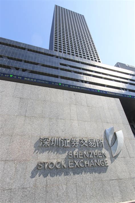 Stock Market Building In Shenzhen Editorial Image Image Of Business
