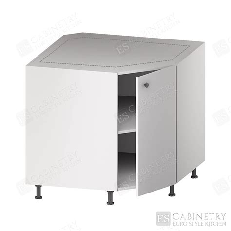 This depth is standard for all base cabinets. Base Diagonal Corner Sink Cabinet (1 Door & 1 Shelf ...