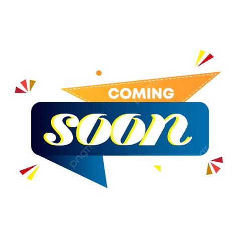 Coming Soon Clipart Transparent Background Coming Soon Modern Clipart