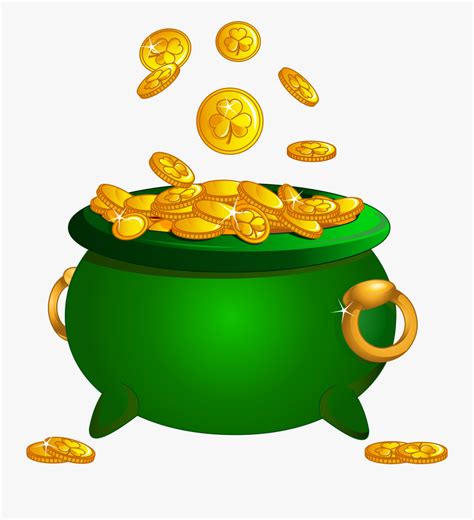 Pot Of Gold Clipart Clear Background Free Transparent Clipart